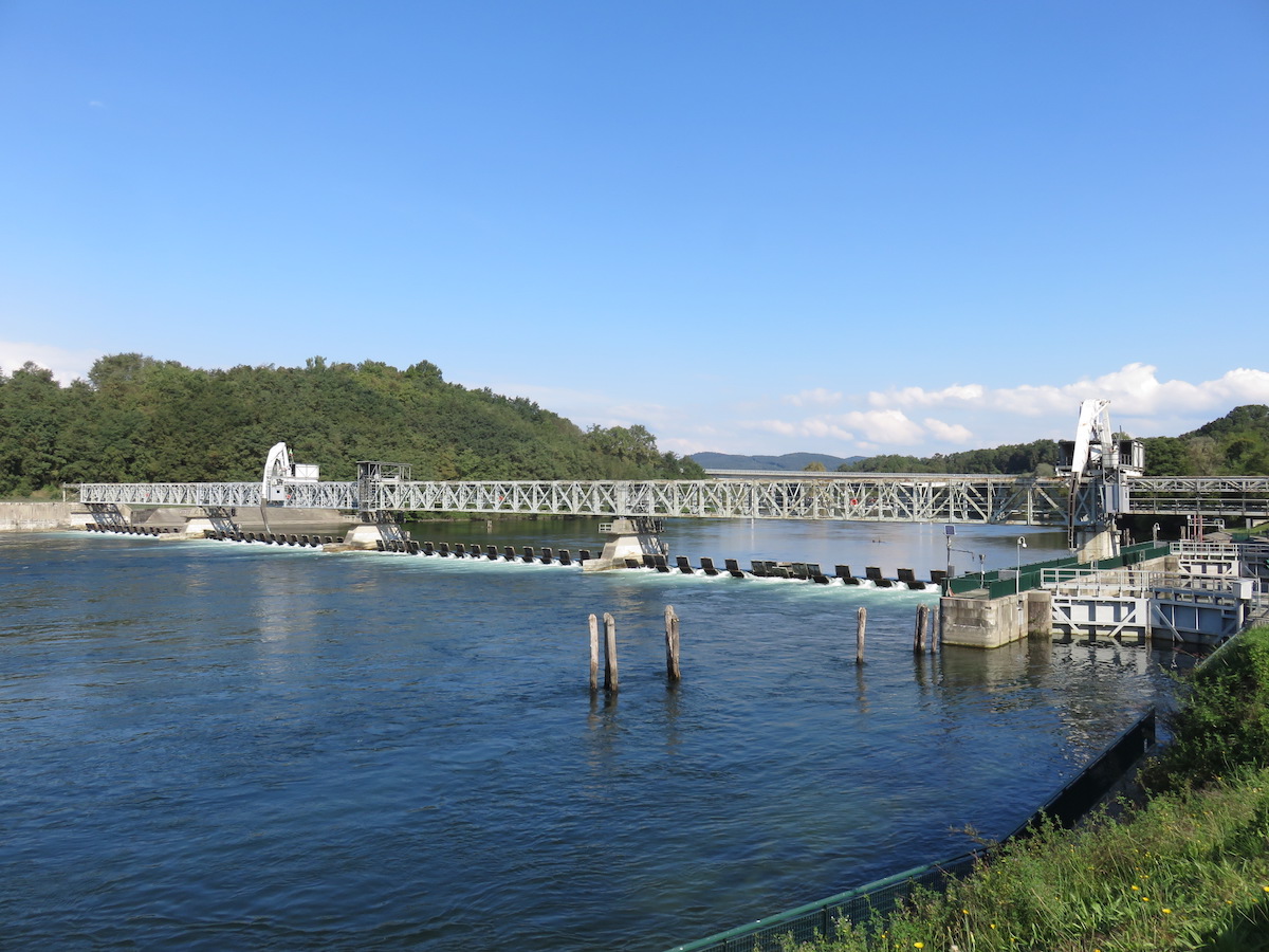 Carri per la movimentazione di paratoie tipo “Chanoine” sulla Diga della Miorina- Ticino – Lago Maggiore